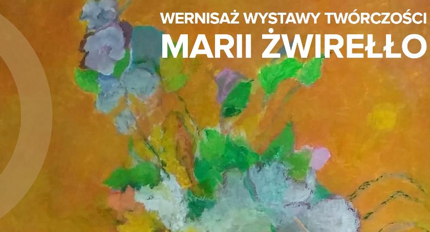 Wernisaż wystawy tworczosciMarii Żwirełło
