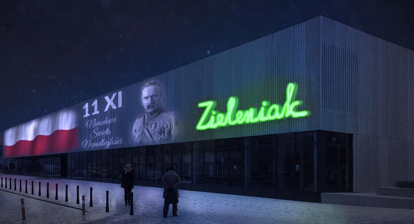 Będzie neon na Zieleniaku
