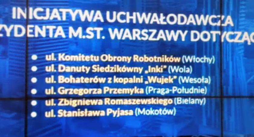 Ulica 17 Stycznia – kolejna zmiana nazwy? 