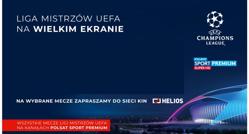Liga Mistrzów UEFA na ekranach kin Helios!