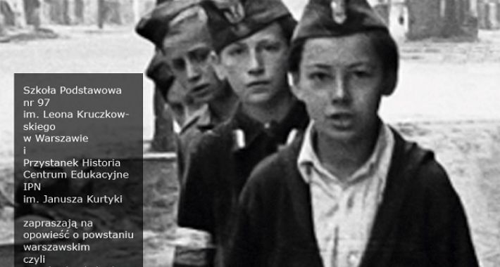 Zaproszenie na opowieść o powstaniu warszawskim