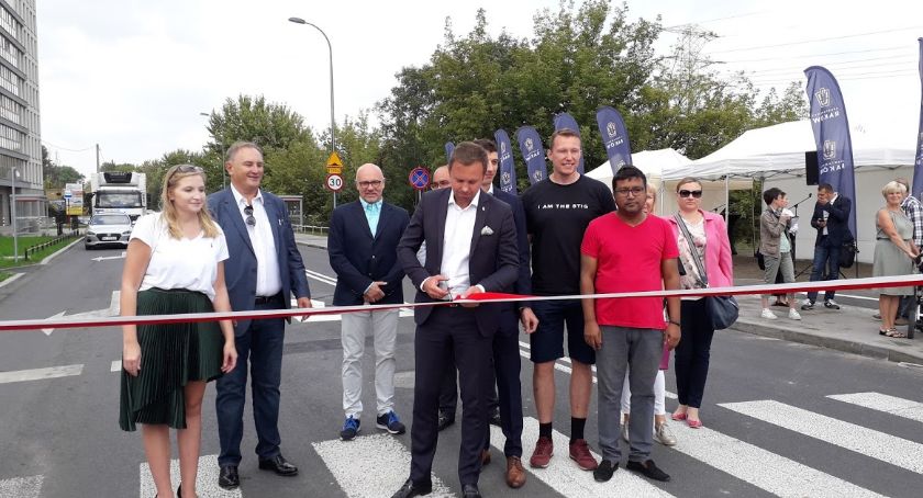 Z Instalatorów w Grójecką już bezpośrednio w lewo 