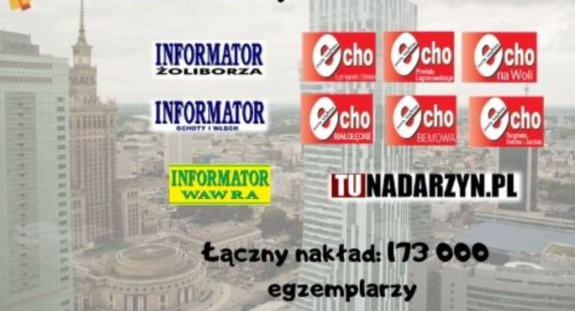 Reklama w gazetach lokalnych w Warszawie i okolicy