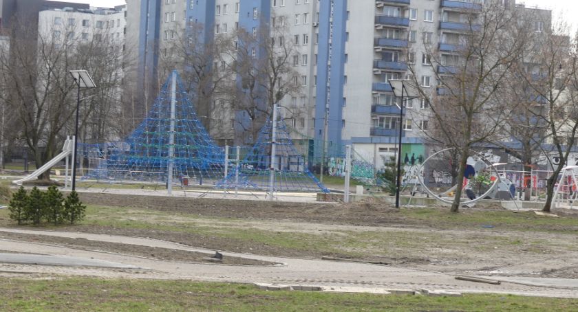 Park Zachodni śpi