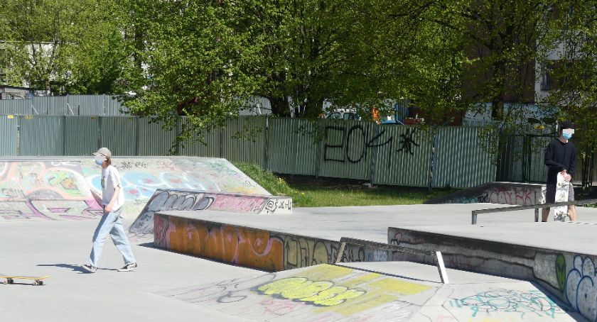 Skatepark w Parku Zachodnim - jeszcze trochę cierpliwości