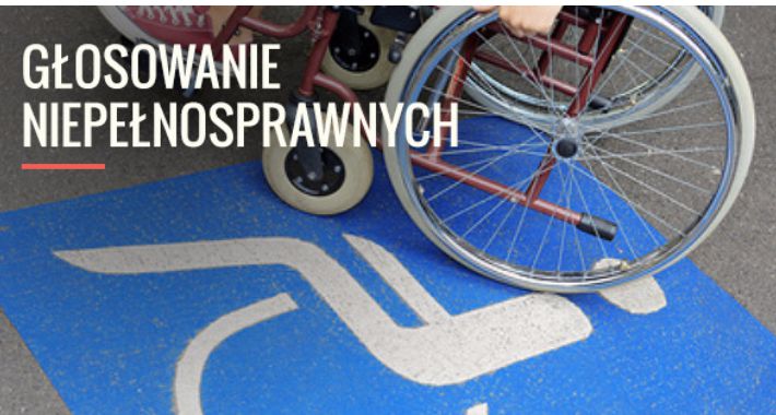 Wybory – dowóz niepełnosprawnych