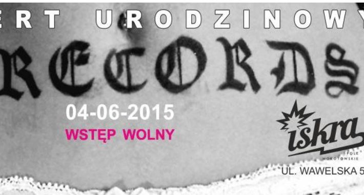 Urodziny S.P. Records w Klubie Iskra 