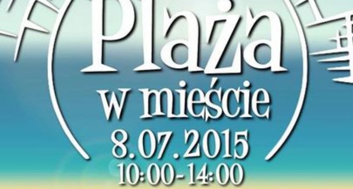 Plaża w mieście w Parku Szczęśliwickim