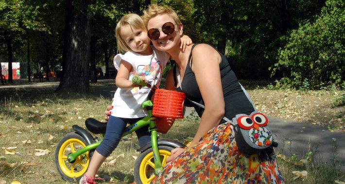Patrycja i mała Julia