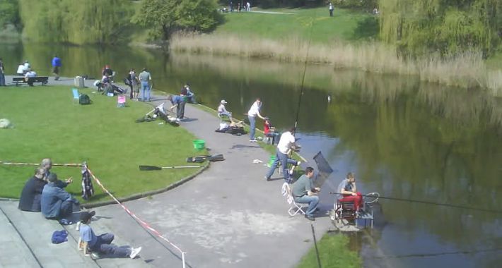 Park Szczęśliwicki – zawody wędkarskie