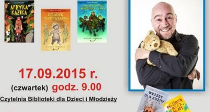 Spotkanie autorskie z Łukaszem Wierzbickim