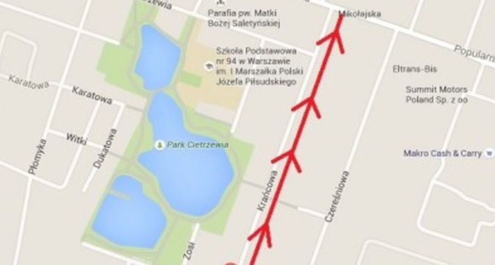 Krańcowa - zmiana organizacji ruchu