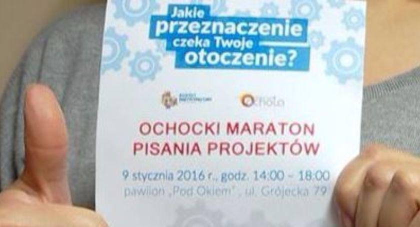 Maraton pisania projektów na Ochocie