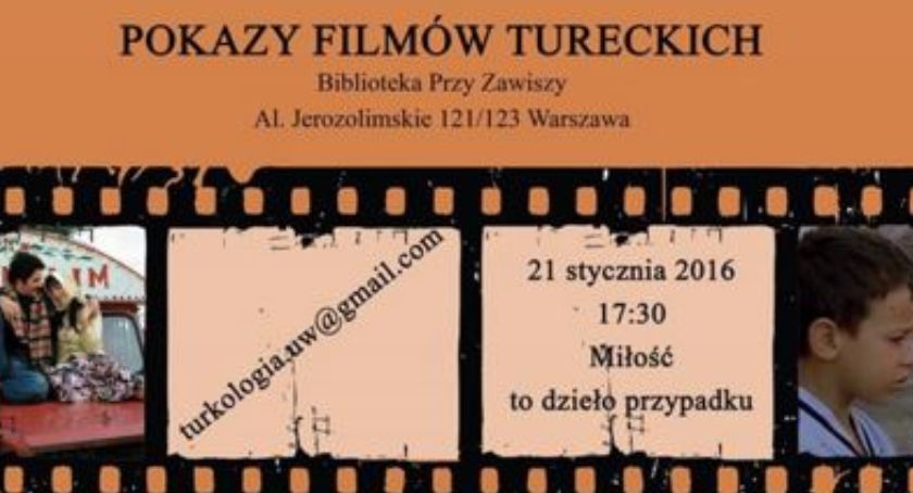 Pokazy Filmów Tureckich w Bibliotece Przy Zawiszy