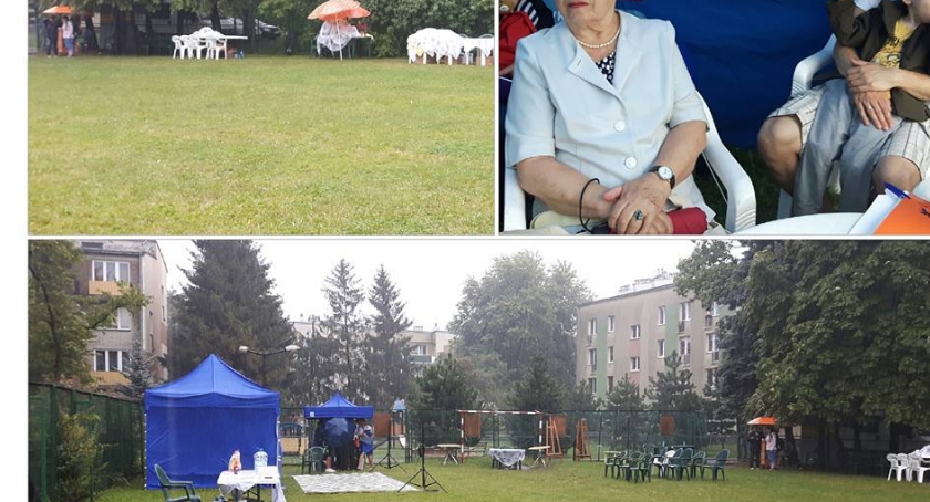Ulewa przeszkodziła w zabawie