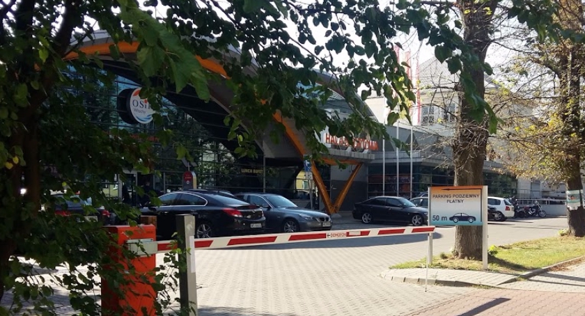 Szlaban na parking