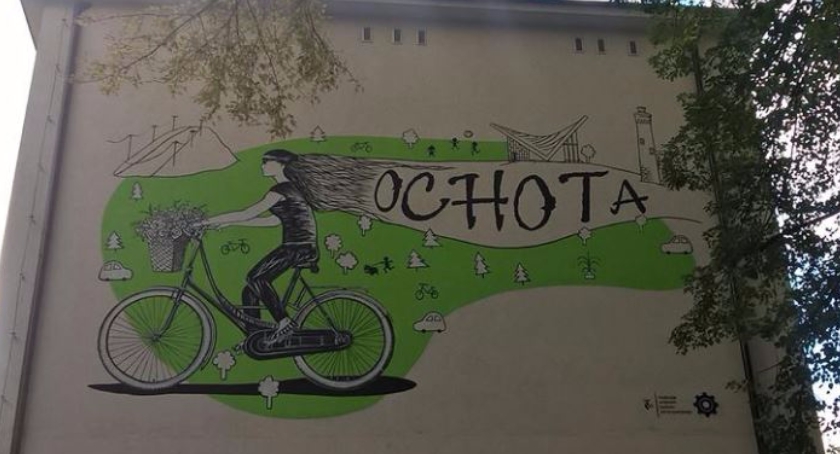 Nowy mural na Ochocie