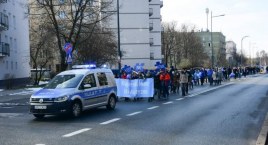 Światowy Dzień Świadomości Autyzmu - niebieski marsz na Ochocie 