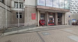 Odsłonięcie tablicy Żwirki i Wigury 