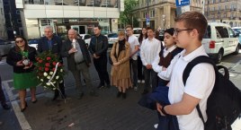 Upamiętnienie Wiesława Perlikowskiego ps. Orlik
