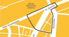 Konsultacje planu okolic Placu Zawiszy