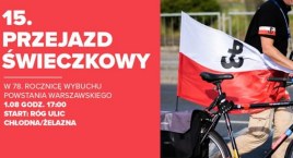 XV Przejazd Świeczkowy w 78 rocznice wybuchu Powstania Warszawskiego.
