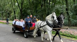 Na mecz jechali furmanką, spóźnili się godzinę . . . 