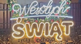 Na Ochocie rozbłysły świąteczne iluminacje 