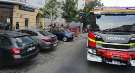 Dziwny pożar przy Placu Narutowicza