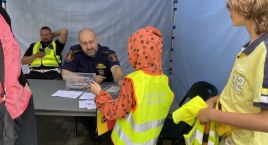 Piknik Bezpieczne Wakacje - pogoda nie popsuła zabawy