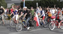 XVI Rowerowy Przejazd Świeczkowy w rocznicę wybuchu Powstania Warszawskiego