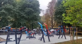 Park Malickiego - takiej siłowni jeszcze w Warszawie nie ma
