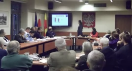 Burmistrz Dorota Stegienka zaprasza na debatę o bezpieczeństwie