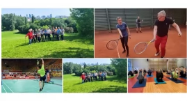 Ochota ćwiczy, biega, skacze i tańczy