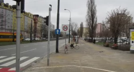 UWAGA - zwężenie Grójeckiej