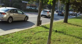 Nowe latarnie na Korotyńskiego