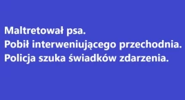Policja szuka świadków rozboju