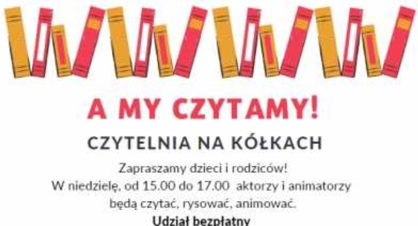 My CZYTAMY – teatr na kółkach
