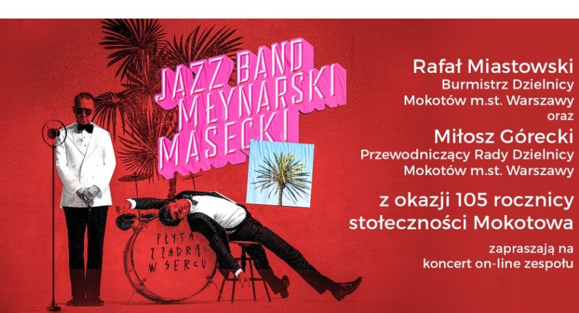 Jazz Band Młynarski - Masecki na 105. rocznicę stołeczności Mokotowa