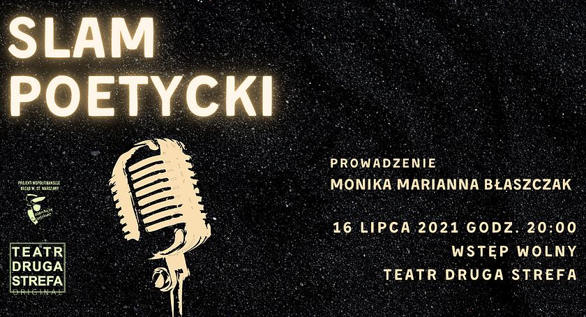 Slam poetycki w Teatrze Druga Strefa