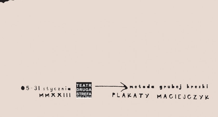 Metoda grubej kreski. Zapraszamy na wernisaż