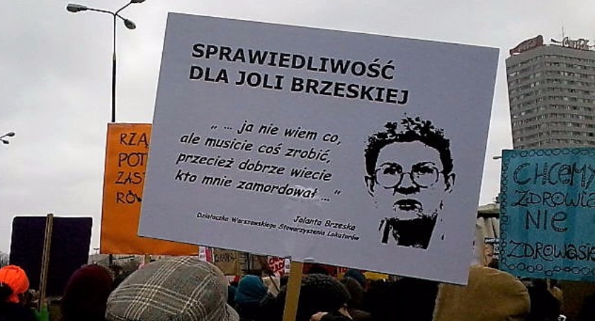 1 marca br. minęło 6 lat od śmierci Jolanty Brzeskiej. Jest pamięć i jest skwer.