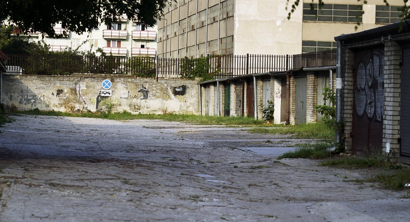 Garaże z ulicy Iwickiej