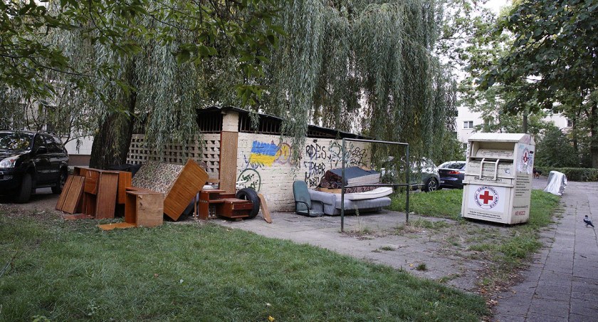 Wystawka przy ulicy Iwickiej