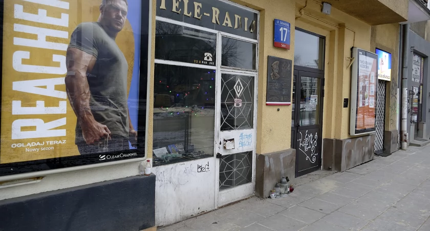 Ulica Belwederska i artefakty z przeszłości