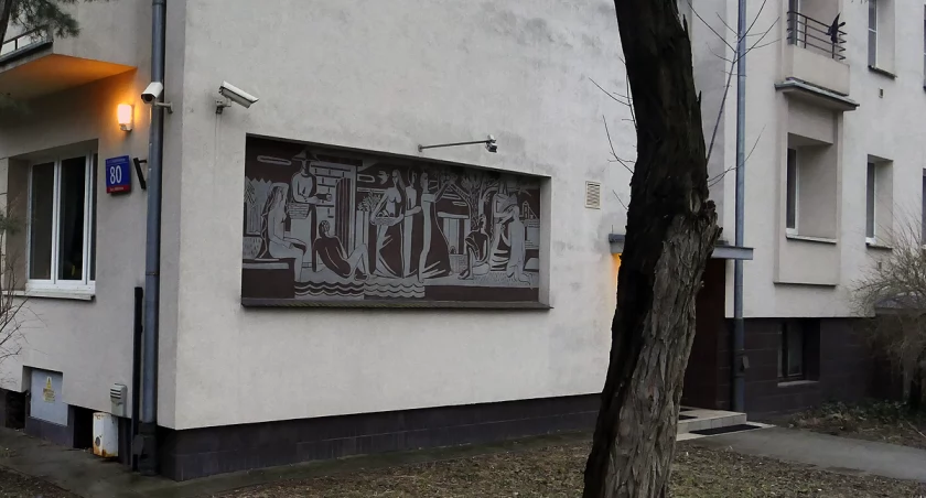 Sgraffito z ulicy Madalińskiego
