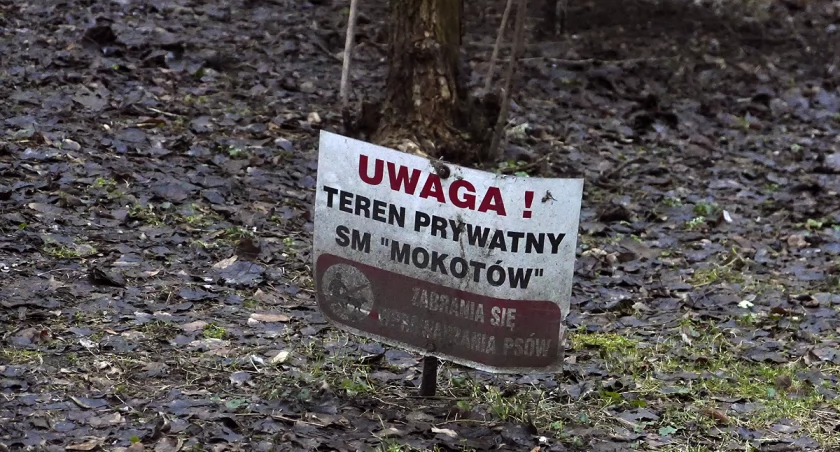 Teren prywatny SM Mokotów