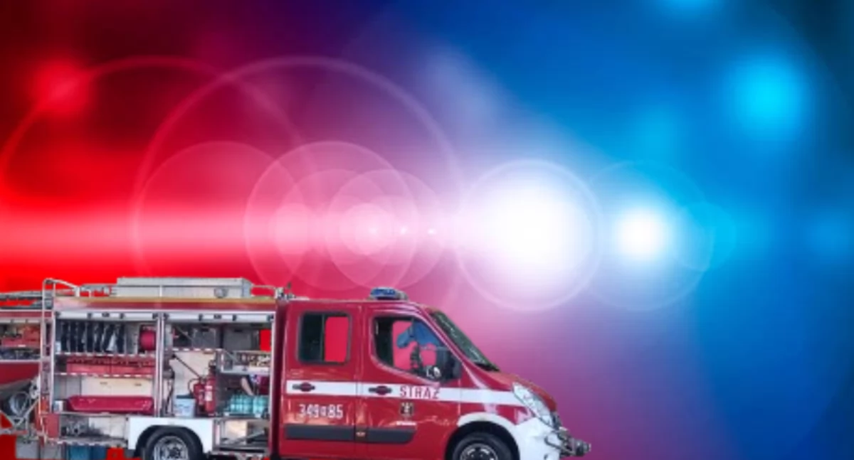 Pożar na ul. Łukowej
