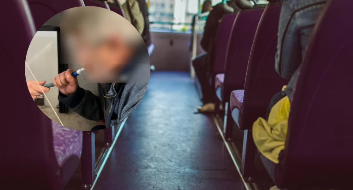 Policjanci zatrzymali pijanego kierowcę busa przewożącego dzieci