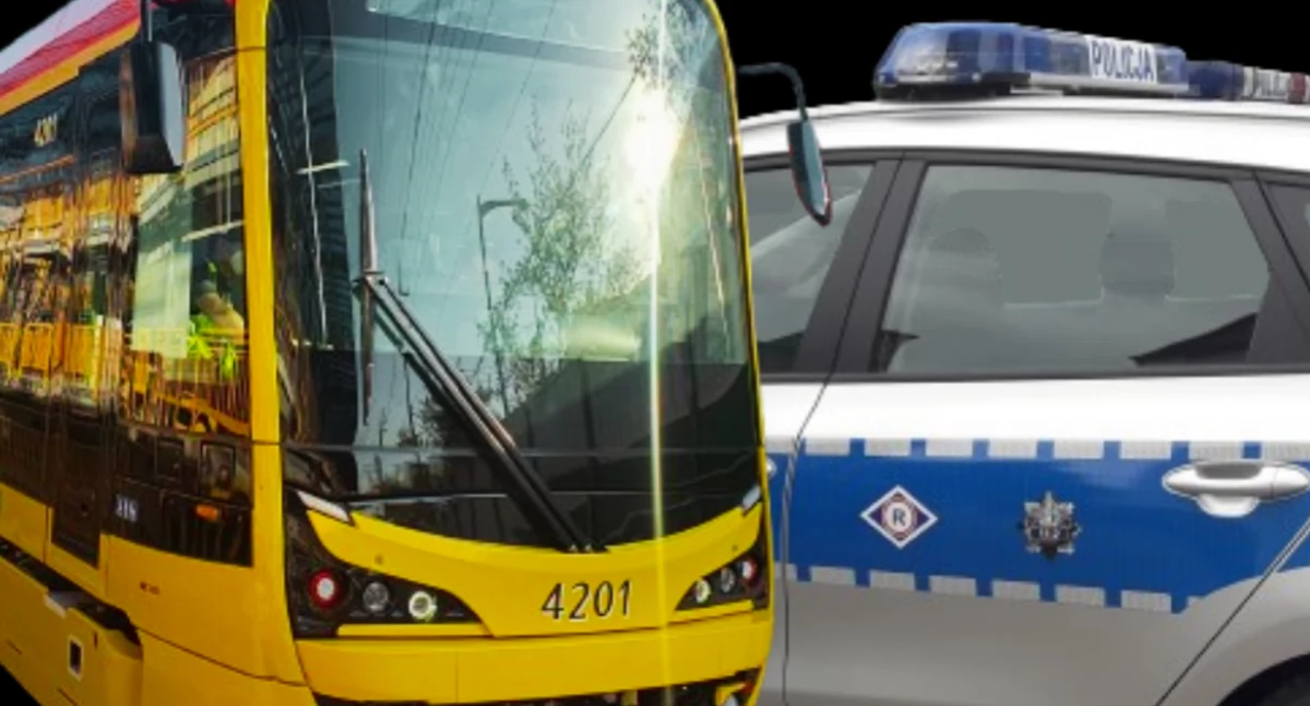 Weszła pod tramwaj. Wypadek na Mokotowie